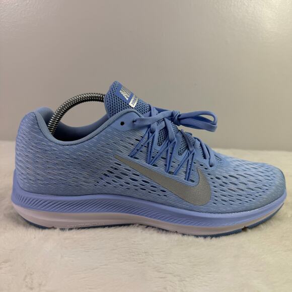 Nike Air Zoom Winflo 5 Women’s Running Shoes – Size 11 (AA7414-404, Blue) - Picture 1 of 10